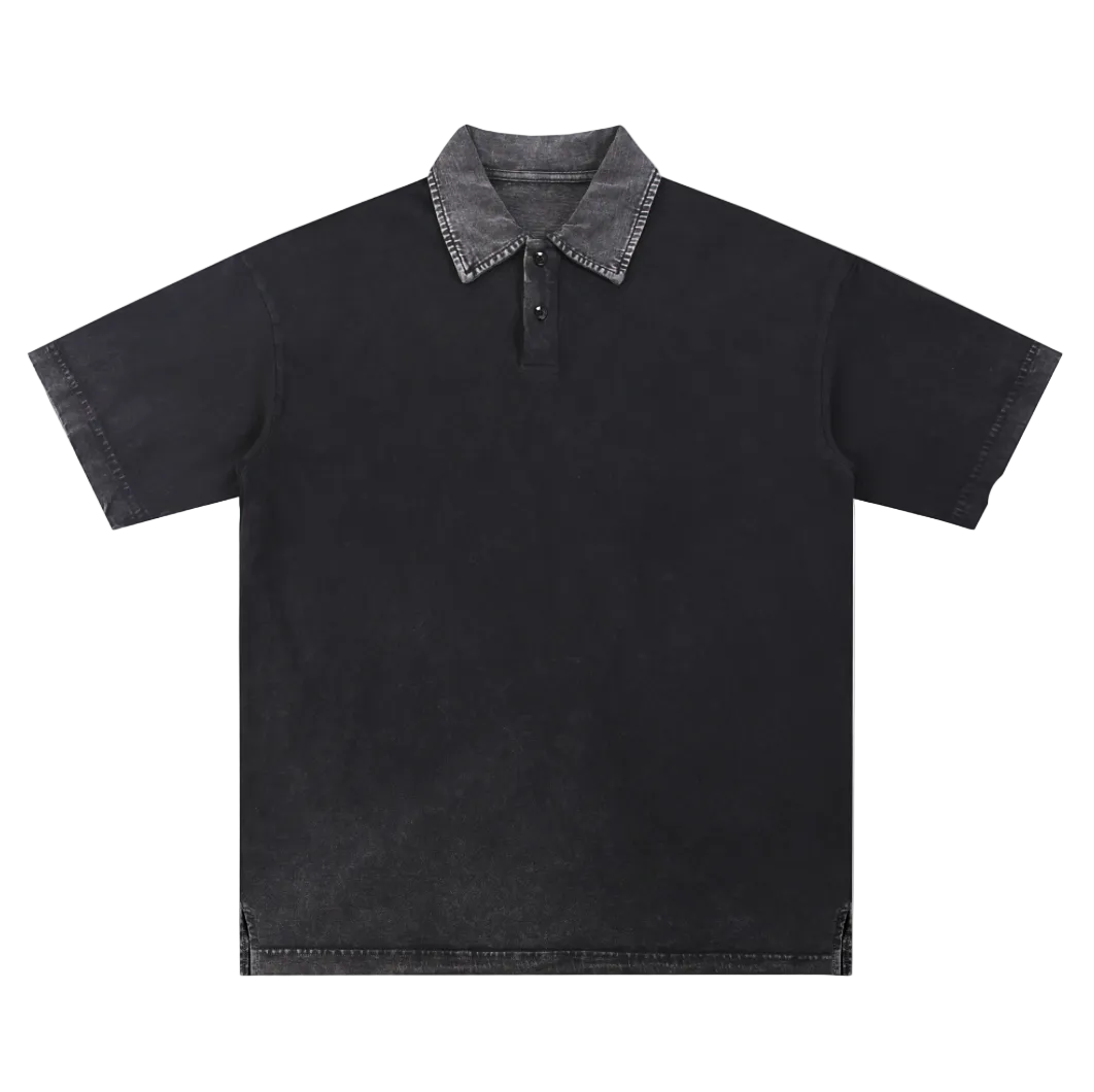 Leather Collar Polo
